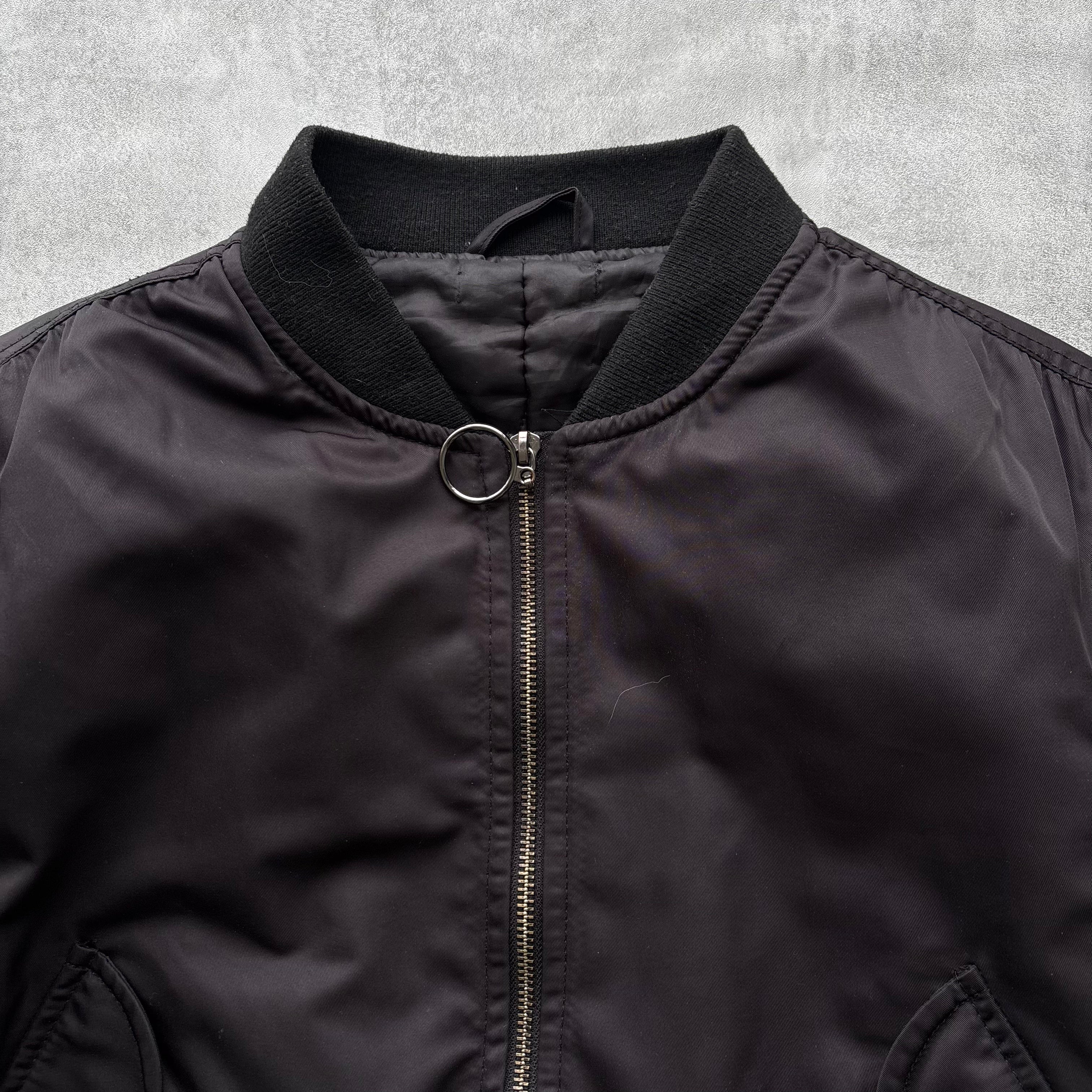 FITTED BOMBER JACKET