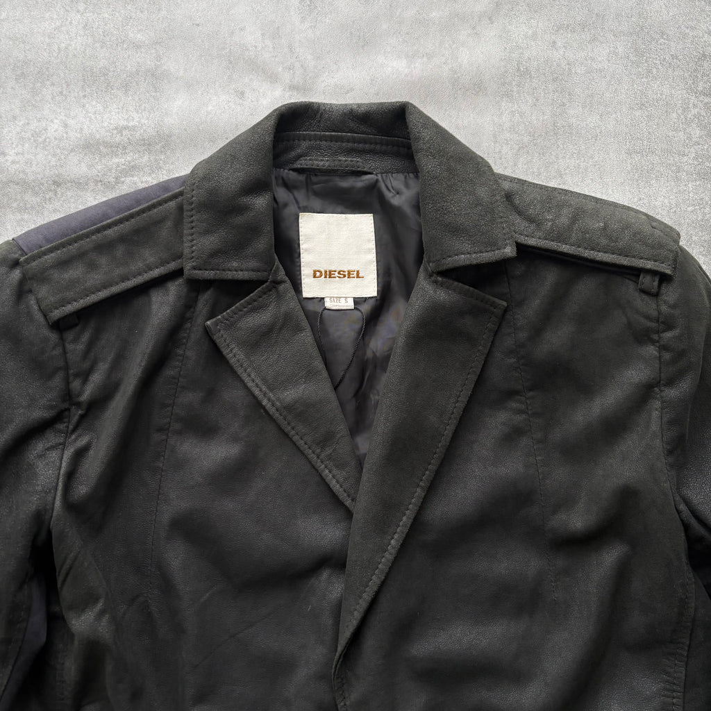 DIESEL LAMB LEATHER  JACKET