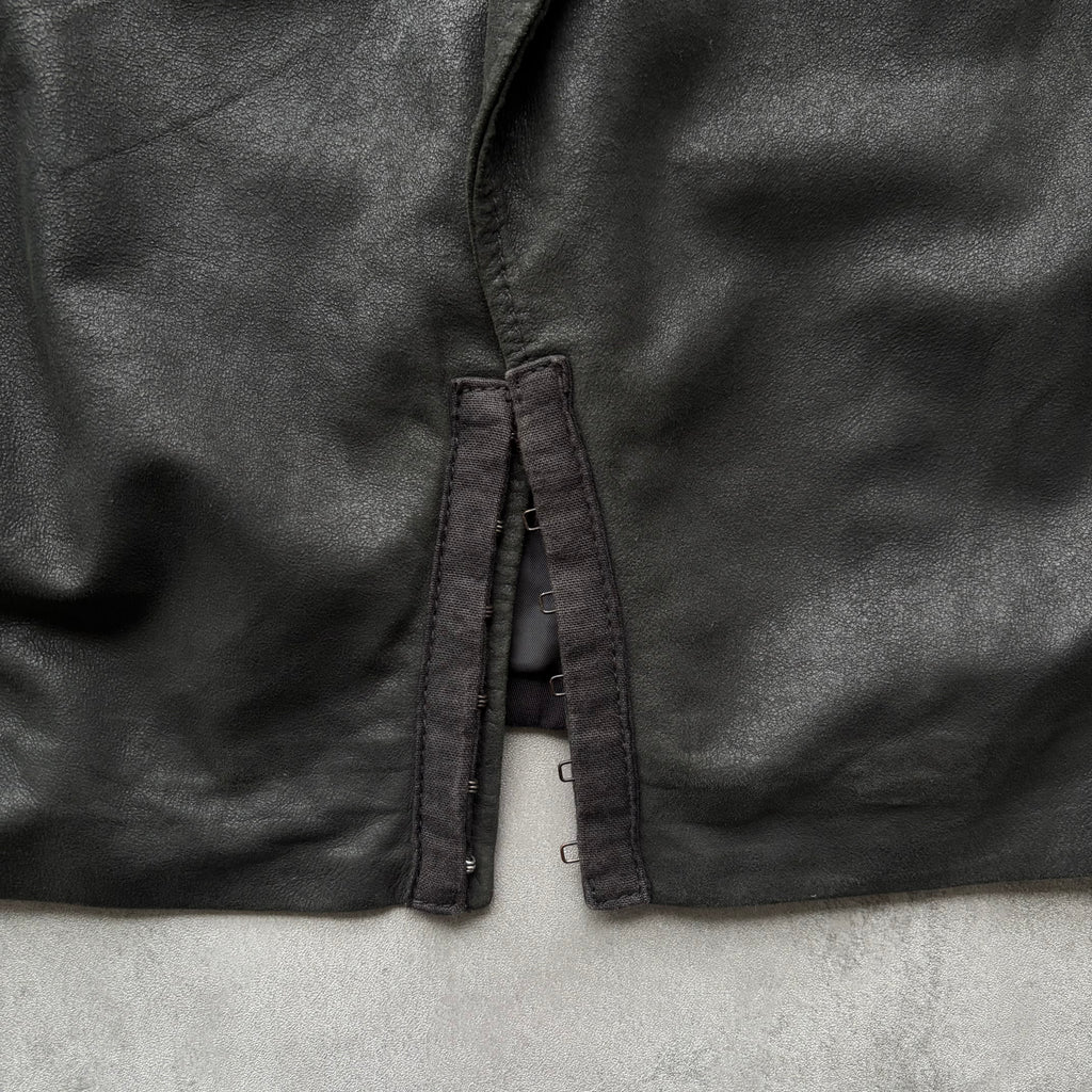 DIESEL LAMB LEATHER  JACKET