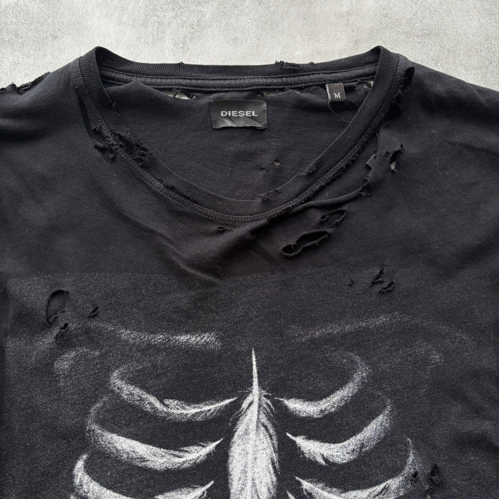 DIESEL DISTRESSED T SHIRT