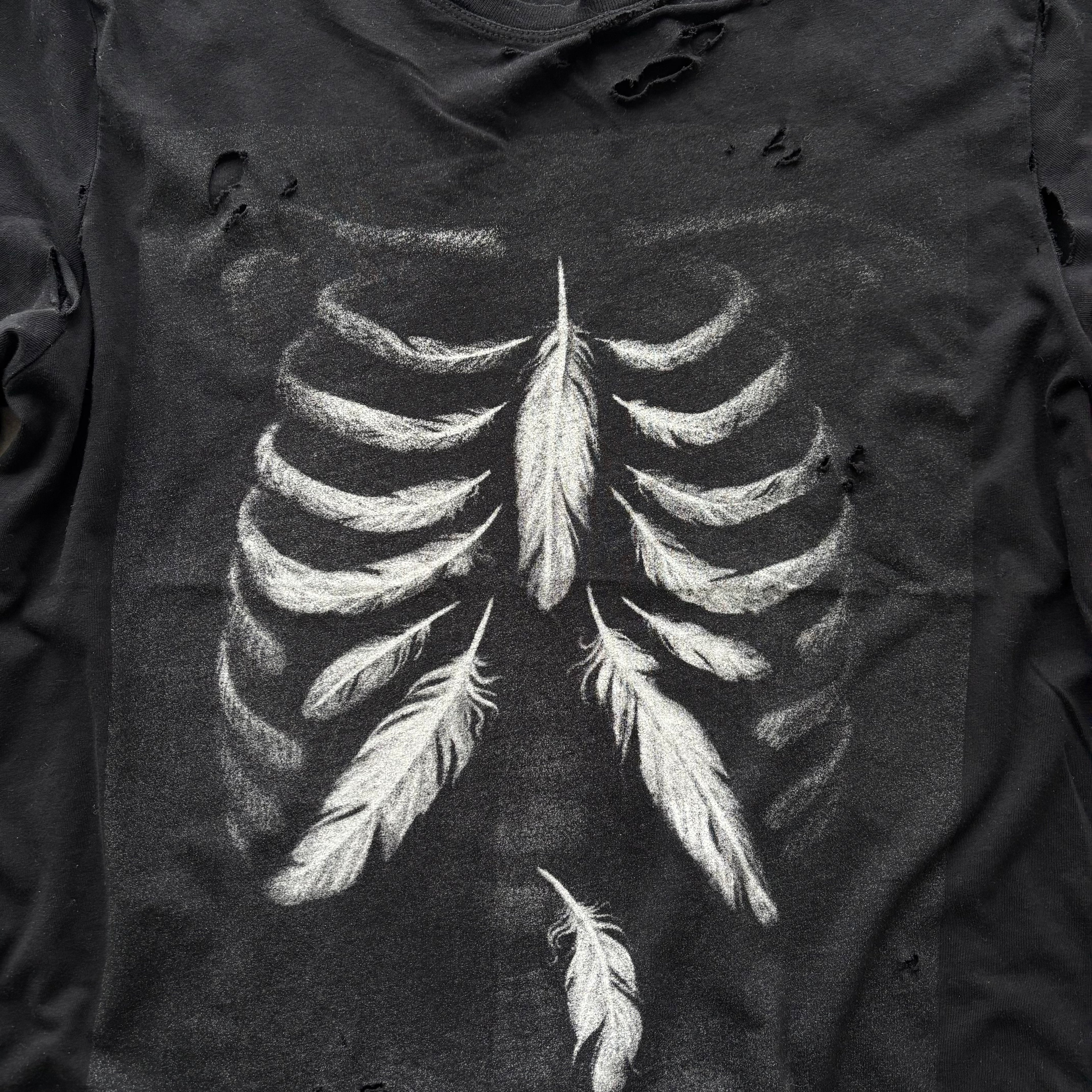 DIESEL DISTRESSED T SHIRT