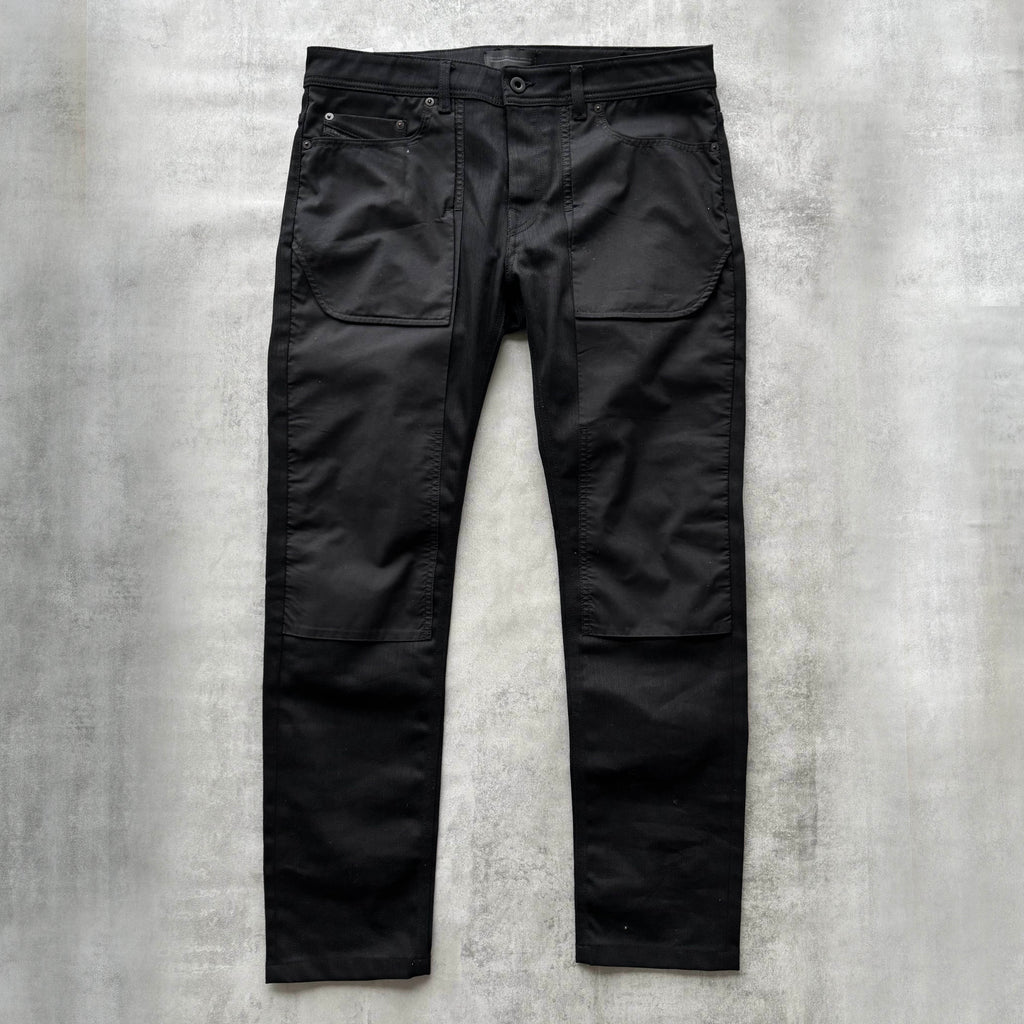 DIESEL BLACK GOLD LAYERED JEANS