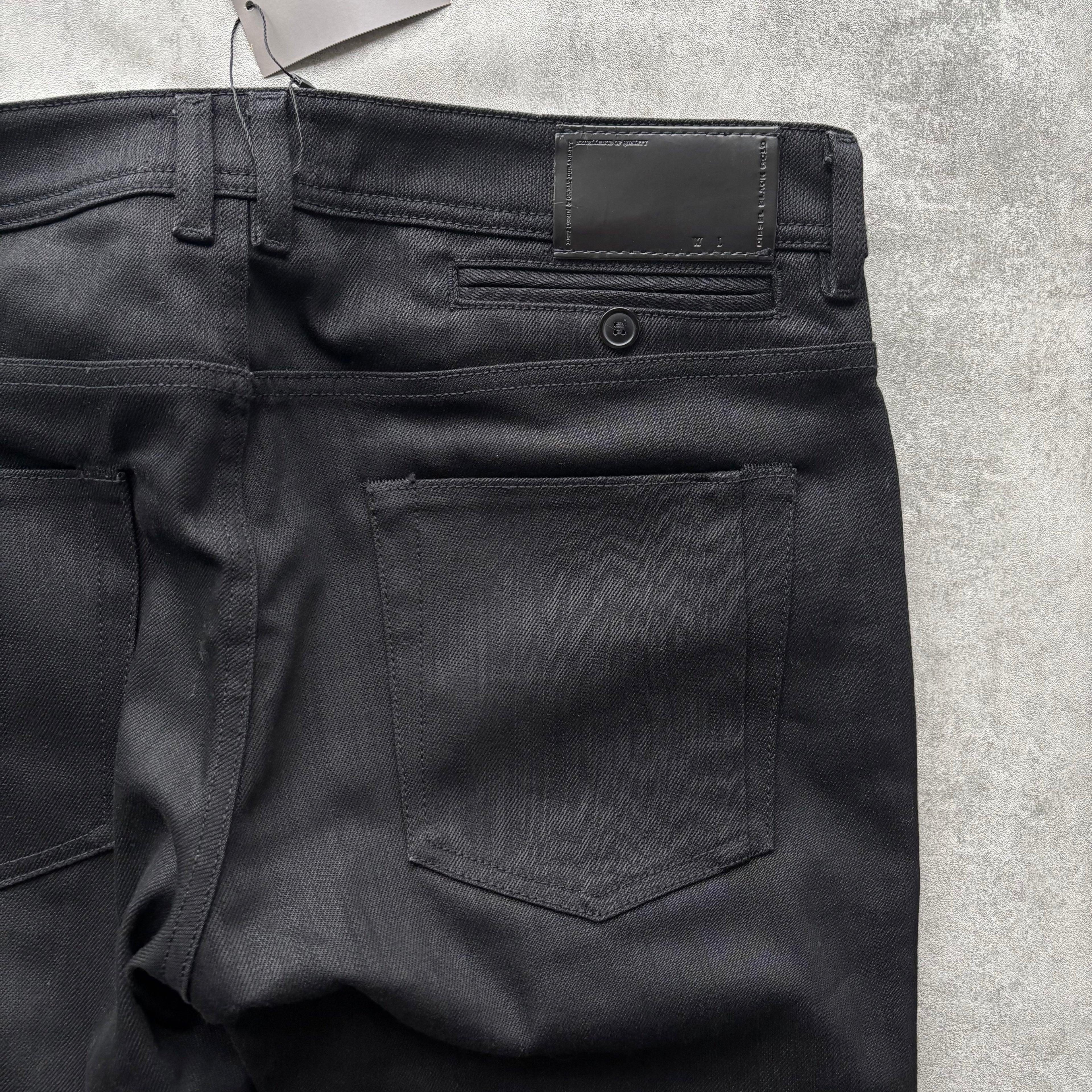 DIESEL BLACK GOLD LAYERED JEANS