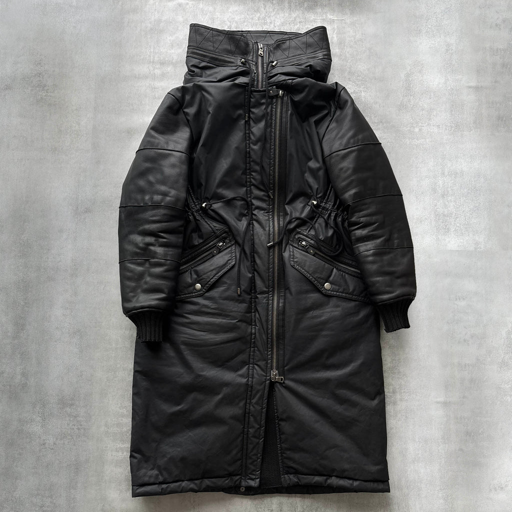 DIESEL BLACK GOLD LEATHER COAT