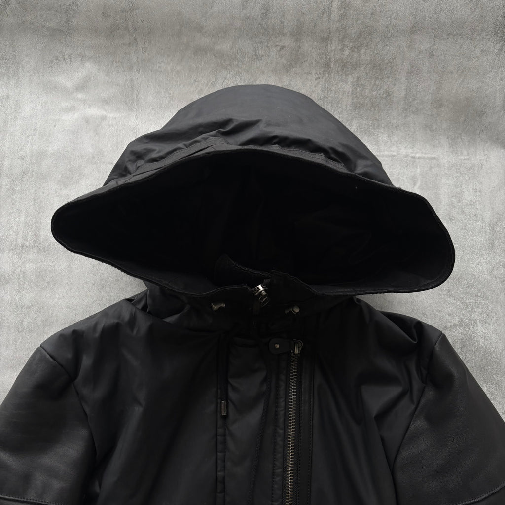 DIESEL BLACK GOLD LEATHER COAT