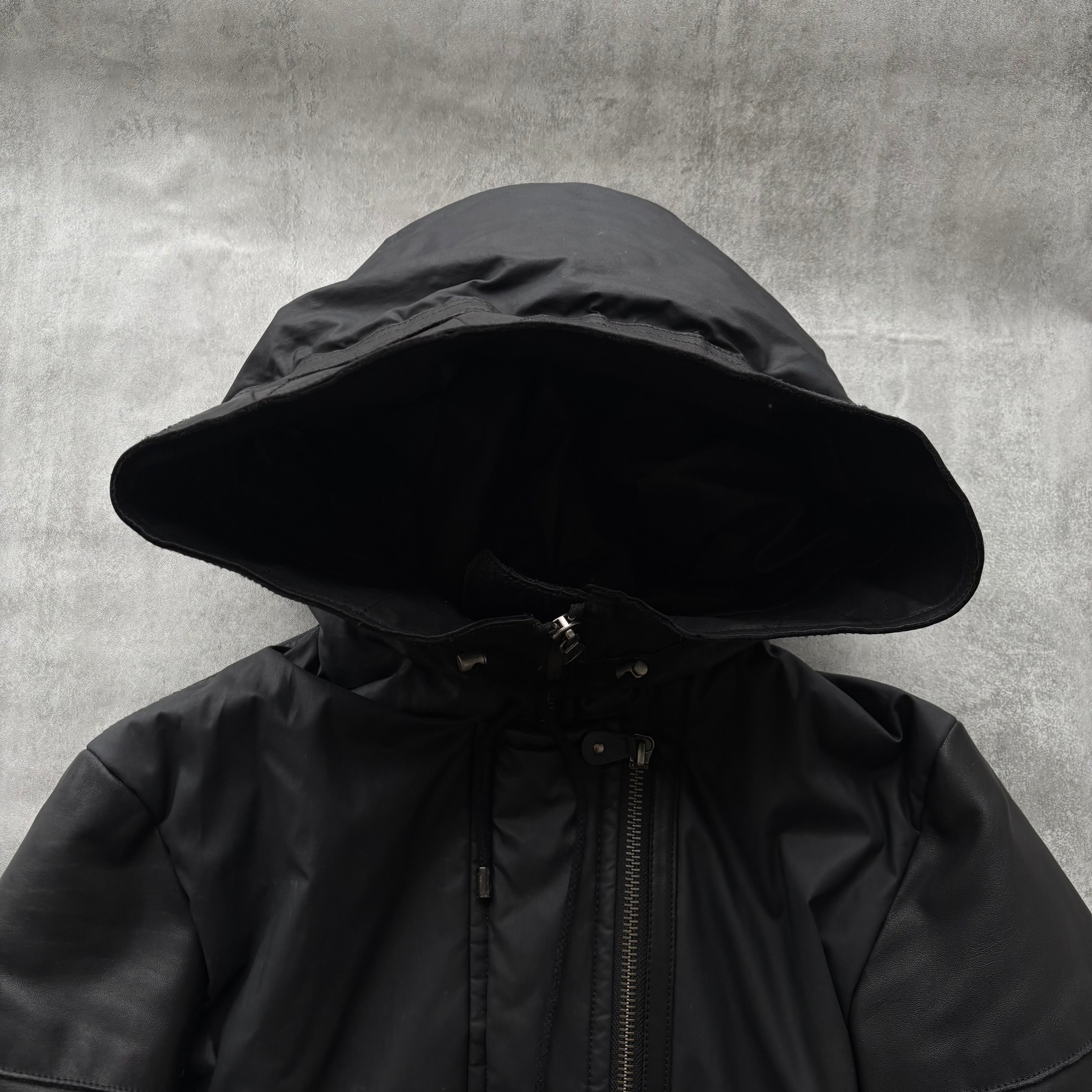 DIESEL BLACK GOLD LEATHER COAT
