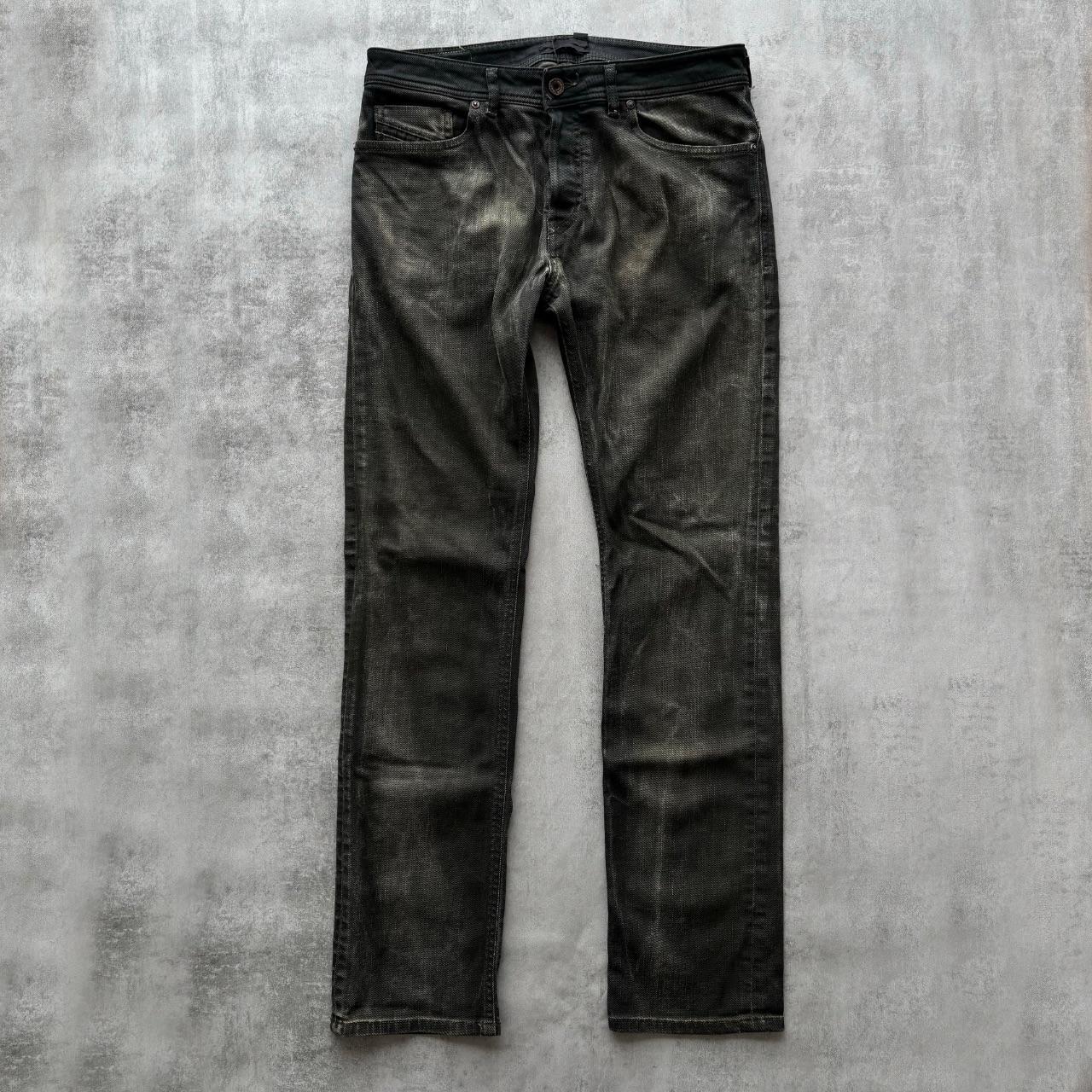 DIESEL BLACK GOLD DISTRESSED JEANS