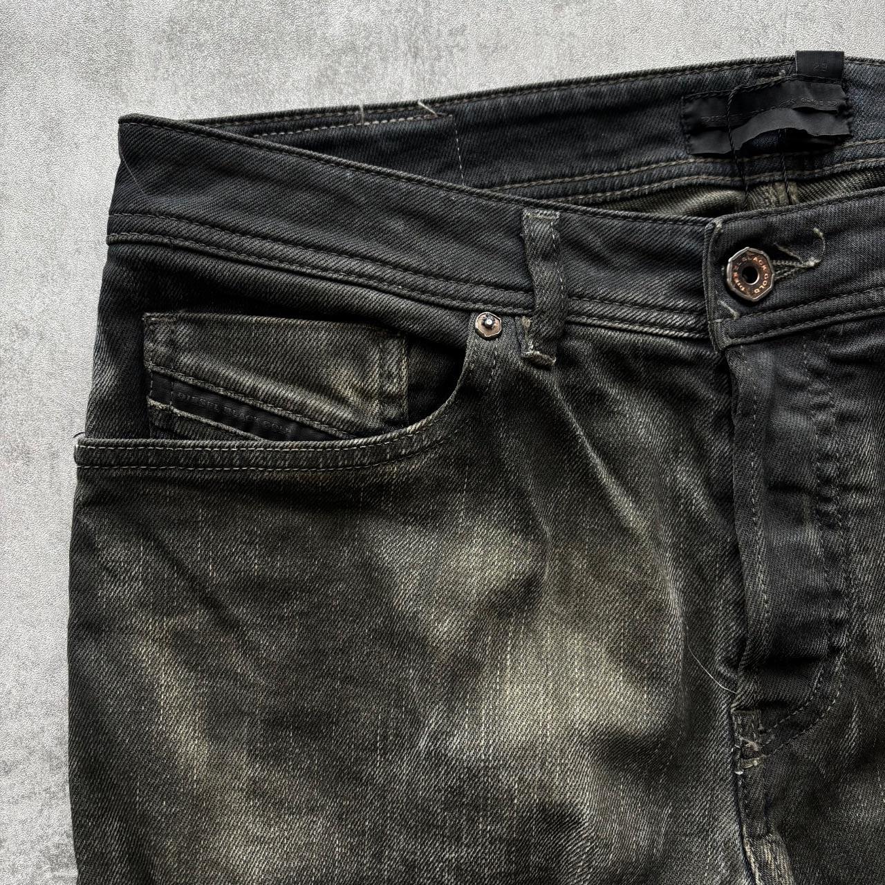 DIESEL BLACK GOLD DISTRESSED JEANS