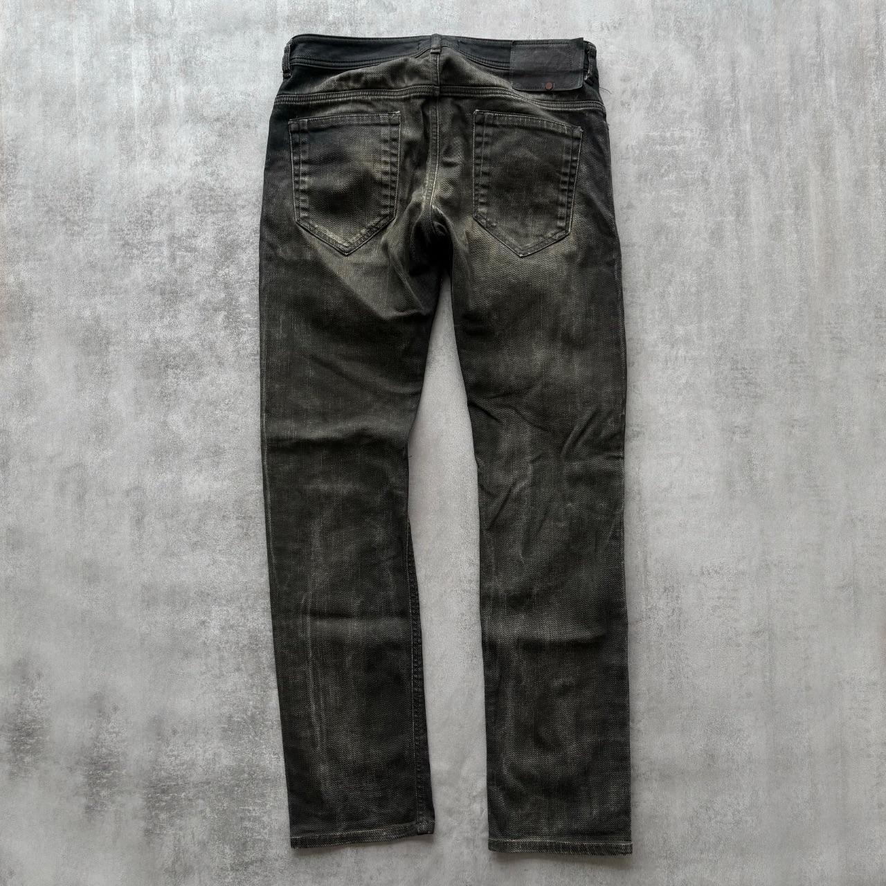 DIESEL BLACK GOLD DISTRESSED JEANS