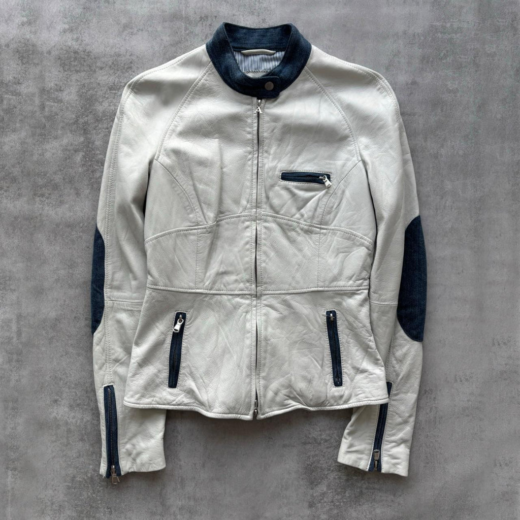 ARMANI LEATHER BIKER JACKET