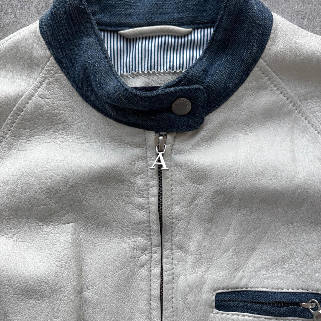 ARMANI LEATHER BIKER JACKET